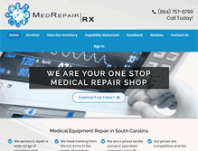 Tablet Screenshot of medrepairrx.com